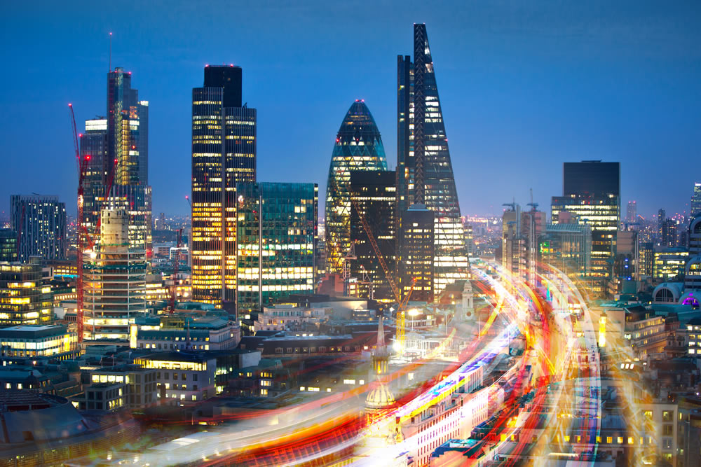 London business skyline